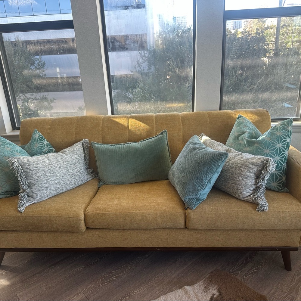 Yellow sofa/couch